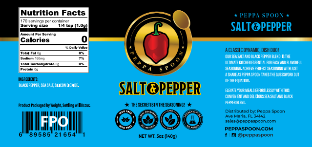 Salt & Black Pepper Blend