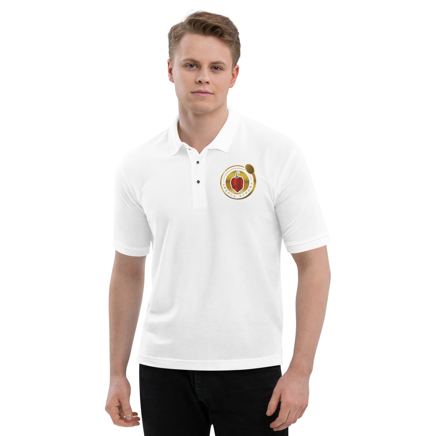 Men's Polo Shirt - White