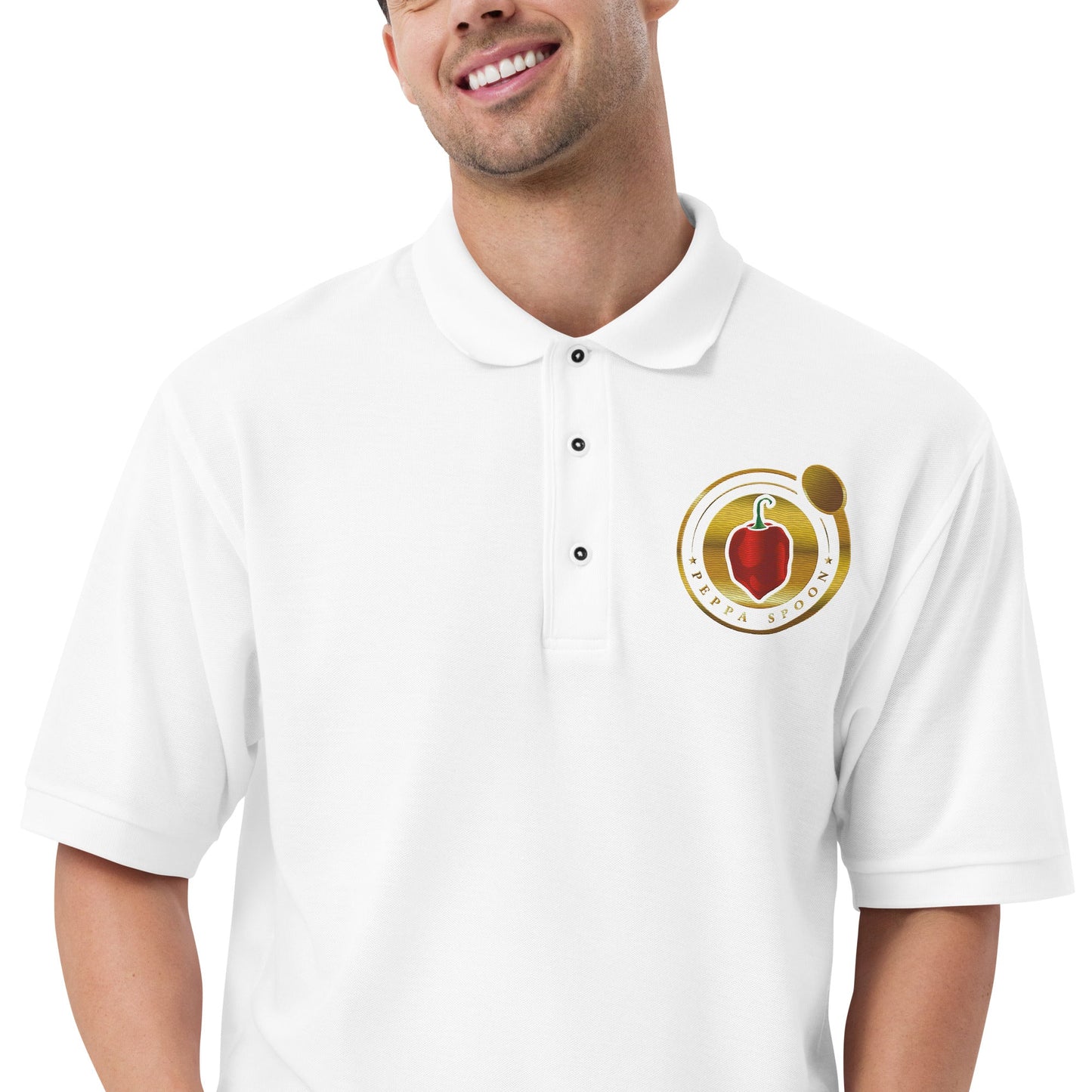 Men's Polo Shirt - White