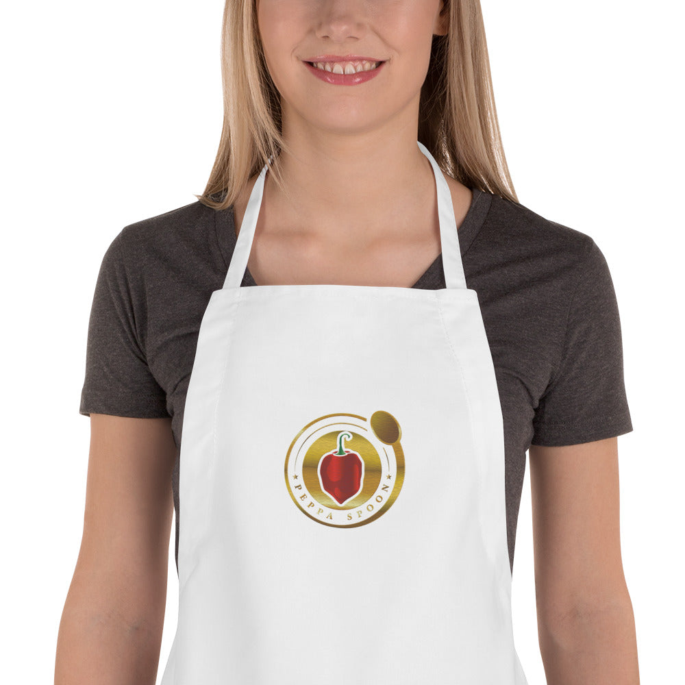 Peppa Spoon White Apron